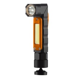 LATARKA AKUMULATORAWA USB 300 LM 2 W 1 CREE XPE + COB LED