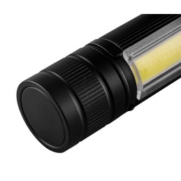 LATARKA AKUMULATOROWA USB 800 LM 2 W 1 CREE T6 LED