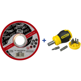 ZESTAW 100SZT TARCZA T1A 1251.022 +WKRĘTAK STANLEY GRATIS