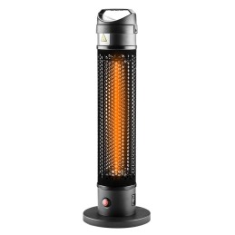 PROMIENNIK STOJĄCY 1000W, IP44, ELEMENT GRZEJNY CARBON FIBER