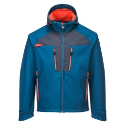 KURTKA SOFTSHELL DX474 NIEBIESKI ROZMIAR L