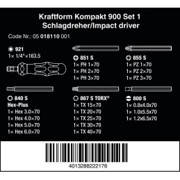 WKRĘTAK UDAROWY KRAFTFORM KOMPAKT 900