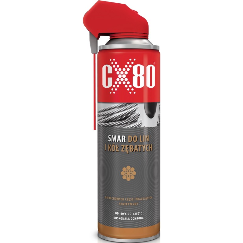 SMAR DO LIN STALOWYCH I KÓŁ ZĘBATYCH DUO SPRAY 500ML