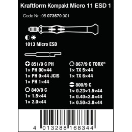 ZESTAW KRAFTFORM KOMPAKT MICRO 11 ESD 1, 11CZ.