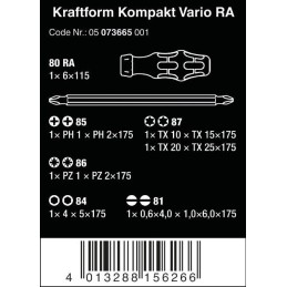 ZESTAW KRAFTFORM KOMPAKT VARIO RA SB, 7CZ.