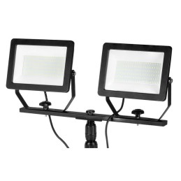 REFLEKTOR PODWÓJNY NA STATYWIE 200W LED 17000LM