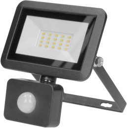 NAŚWIETLACZ LED Z PIR 20W 1600LM IP44 4000K