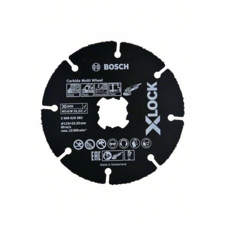 TARCZA TNĄCA X-LOCK CARBIDE MULTI WHEEL 115122.23