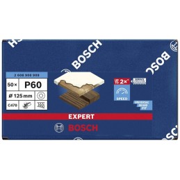 KRĄŻEK ŚCIERNY EXPERT EXC470 125MM P60 8OTW.