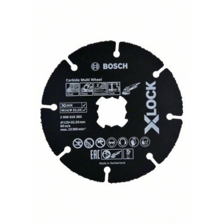 TARCZA TNĄCA X-LOCK CARBIDE MULTI WHEEL 115122.23 10 SZT.