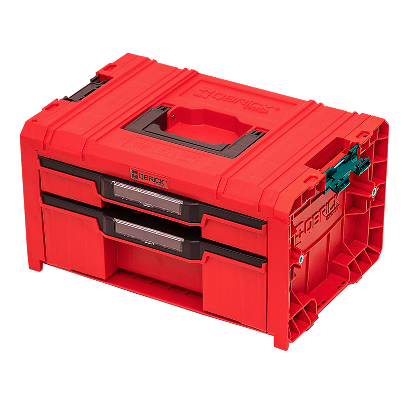 SKRZYNKA NARZĘDZIOWA QBRICK PRO DRAWER 2 TOOLBOX 2.0EXP.RED