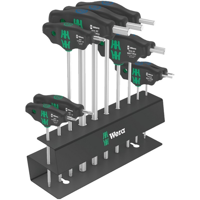 ZESTAW WKRĘTAKÓW T HEX I TORX BICYCLE SET 6, 10 CZĘŚĆ