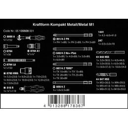 KRAFTFORM KOMPAKT M 1 DO METALU, 39 CZĘŚĆ