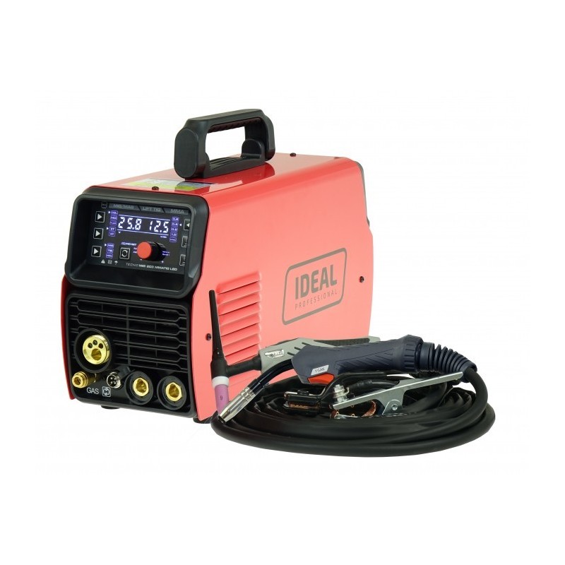 PÓŁAUTOMAT SPAWALNICZY TECNOMIG 203 MIG/TIG/MMA SYNERGIC LED