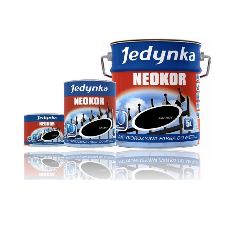 ANTYKOROZYJNA FARBA PODKŁADOWA NEOKOR ALUMINIOWA 5L