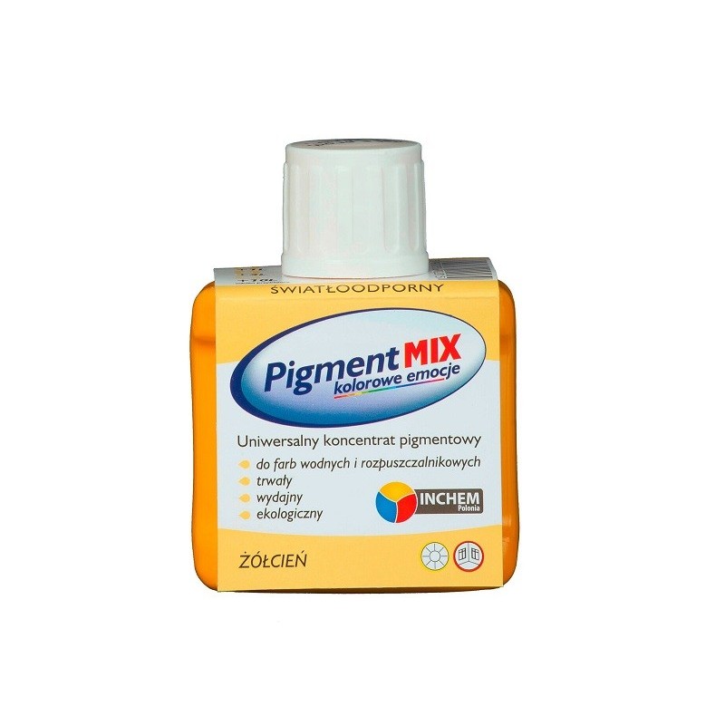 INCHEM PIGMENT MIX ŻÓŁCIEŃ 80ML