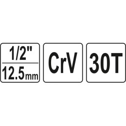 GRZECHOTKA 1/2'' WEWNĘTRZNA Z OTWOREM