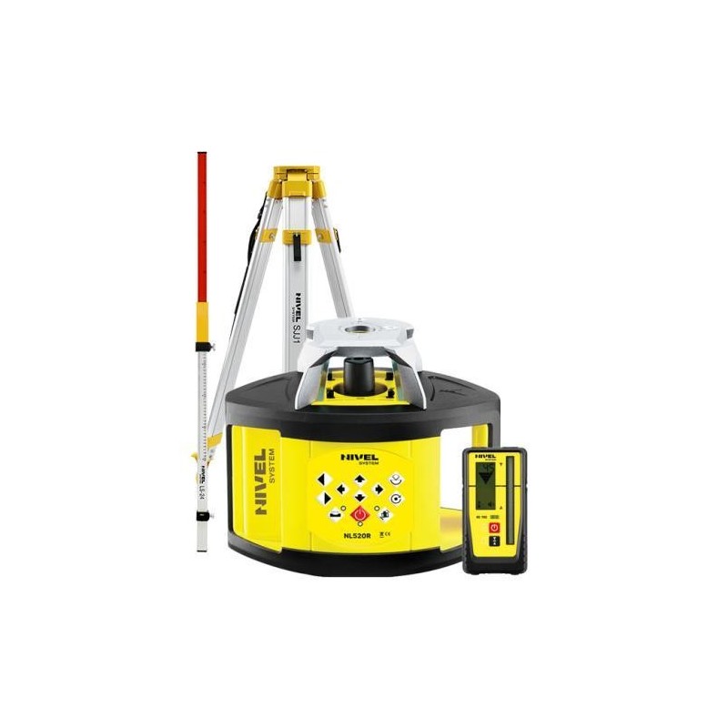 NIWELATOR LASEROWY NL520R DIGITAL + STATYW SJJ1 + ŁATA LS-24