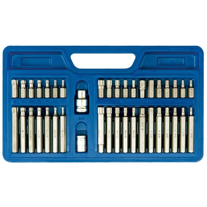 KOŃCÓWKI 40 CZĘŚCI /IMB.TORX.SPLINE/PL