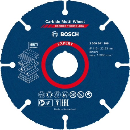 TARCZA UNIWERSALNA EXPERT CARBIDE MULTI WHEEL CMW 11522MM