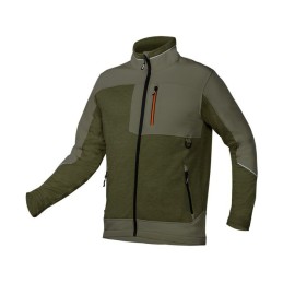 BLUZA SOFTSHELL OUTDOOR ZIELONA ROZMIAR M