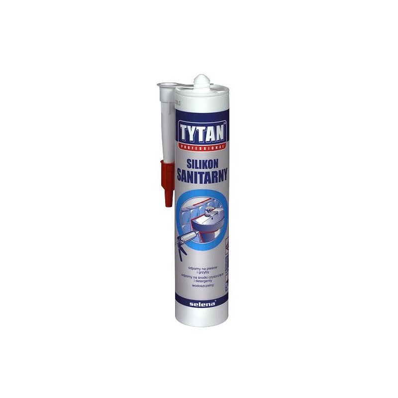 SILIKON SANITARNY TYTAN 280ML BRĄZOWY