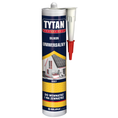 SILIKON UNIWERSALNY TYTAN 280ML CZARNY