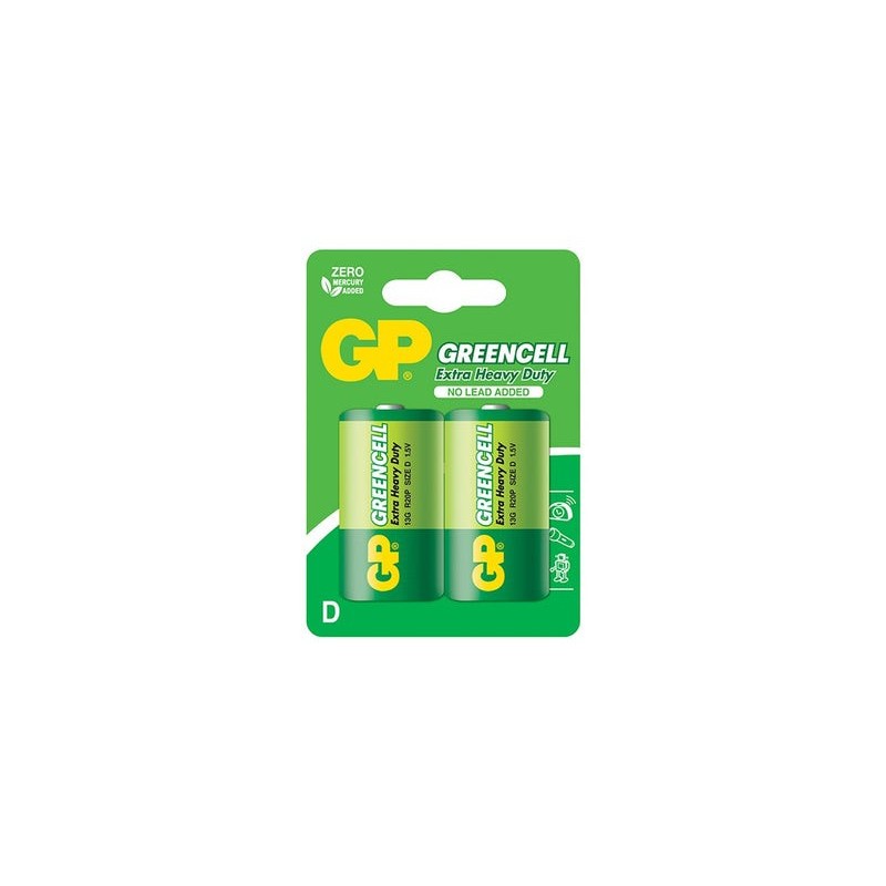 BATERIA GREENCELL 1.5V R20 D 2 SZTUKI