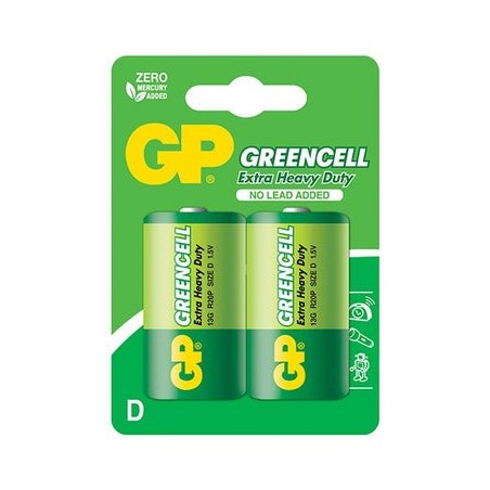 BATERIA GREENCELL 1.5V R20 D 2 SZTUKI