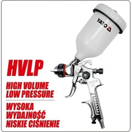 PISTOLET LAKIERNICZY HVLP 0.6L 1.5MM