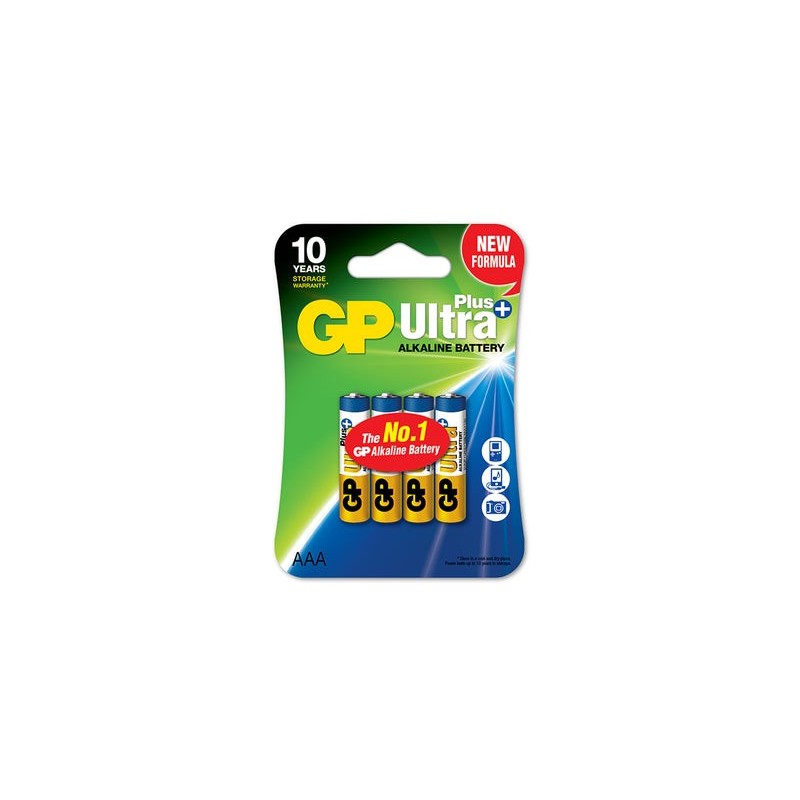 BATERIA ULTRA+ ALKALINE LR3 AAA 1.5V 4SZT