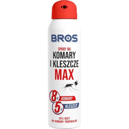 SPRAY NA KOMARY I KLESZCZE MAX.