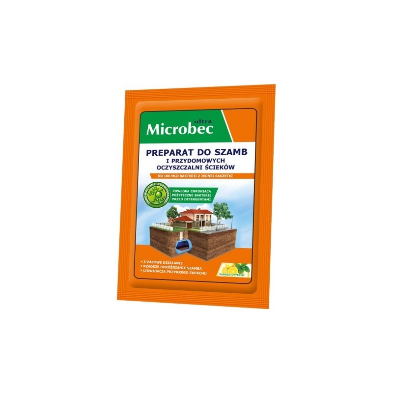 TABLETKA DO SZAMB MICROBEC ULTRA 20G SZTUKA