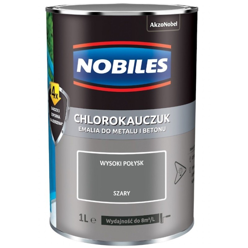 NOBILES EMALIA CHLOROKAUCZUKOWA SZARA 0.9L