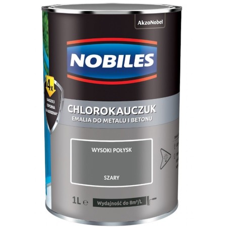 NOBILES EMALIA CHLOROKAUCZUKOWA SZARA 0.9L