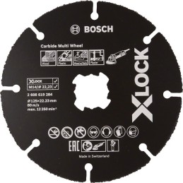 TARCZA TNĄCA X-LOCK CARBIDE MULTI WHEEL 125122.23 10 SZT.