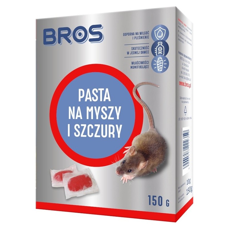 PASTA NA MYSZY I SZCZURY 150G