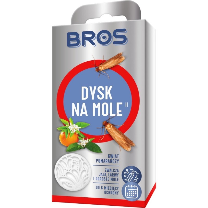 DYSK NA MOLE KWIATY POMARAŃCZY