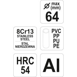 OBCINAK DO CIĘCIA RUREK PCV 64MM