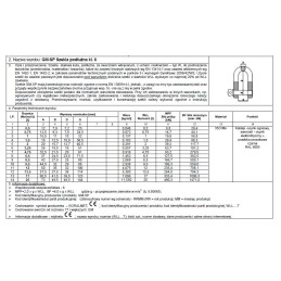 SZEKLA PODŁUŻNA KL.6 GM-SP 0.5T WLL