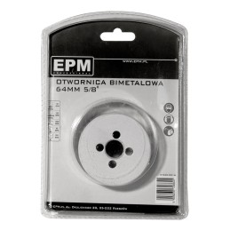 OTWORNICA BI-METALOWA 64MM UCHWYT 5/8''