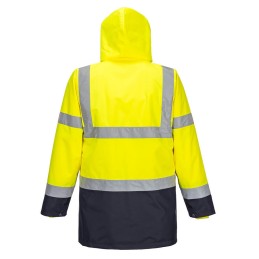 KURTKA OSTRZEGAWCZA OCIEPLANA S766YNR HI-VIS 5W1 XXL