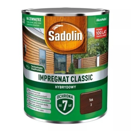 SADOLIN IMPREGNAT CLASSIC HYBRYDOWY 7 LAT TEK 4.5L