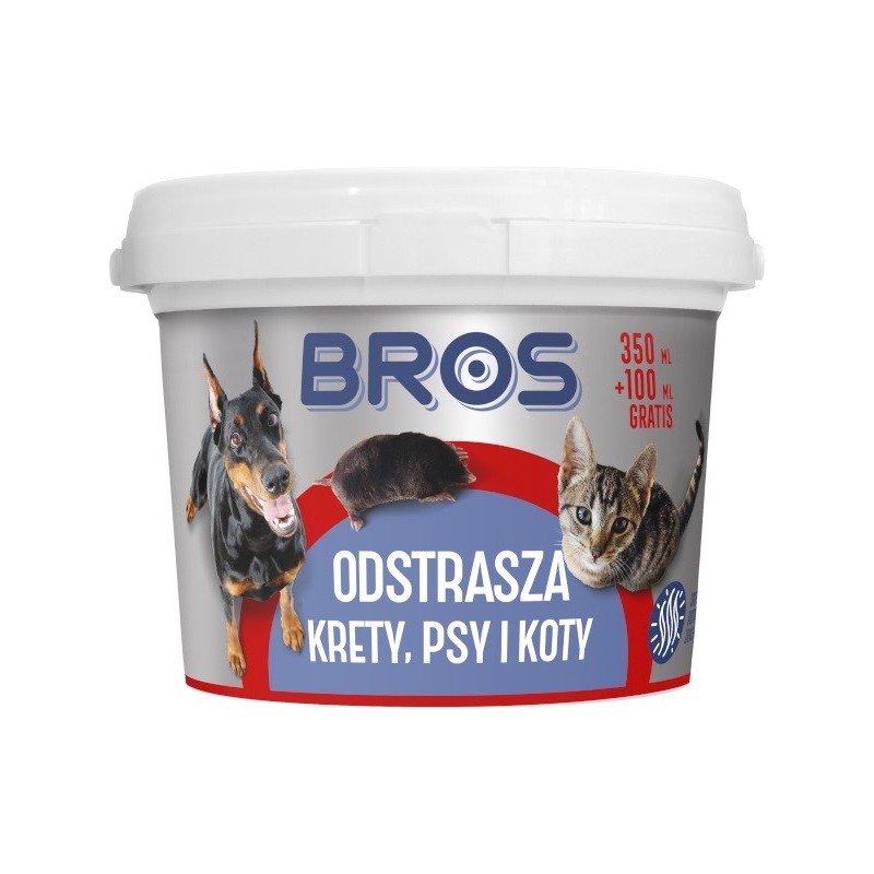 ODSTRASZA KRETY, PSY I KOTY