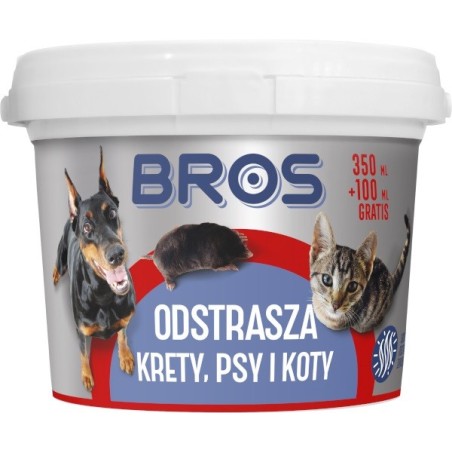 ODSTRASZA KRETY, PSY I KOTY