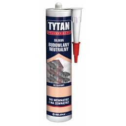 SILIKON NEUTRALNY BUDOWLANY TYTAN 280ML BEZBARWNY