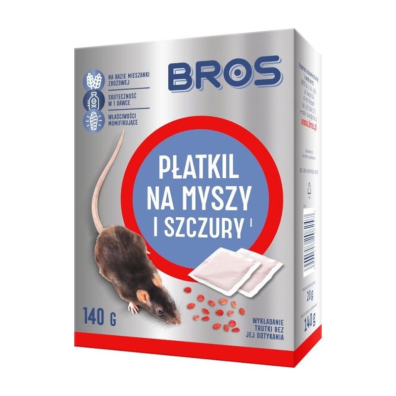 PŁATKI NA MYSZY I SZCZURY 140G