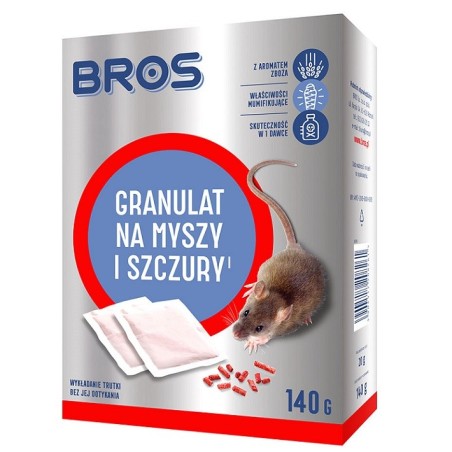 GRANULAT NA MYSZY I SZCZURY 140G